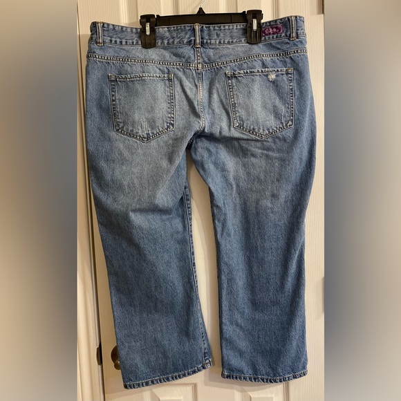 C. Pink : Celebrity Pink- Denim Blue Jeans, Distressed, Size 22 - Picture 6 of 14
